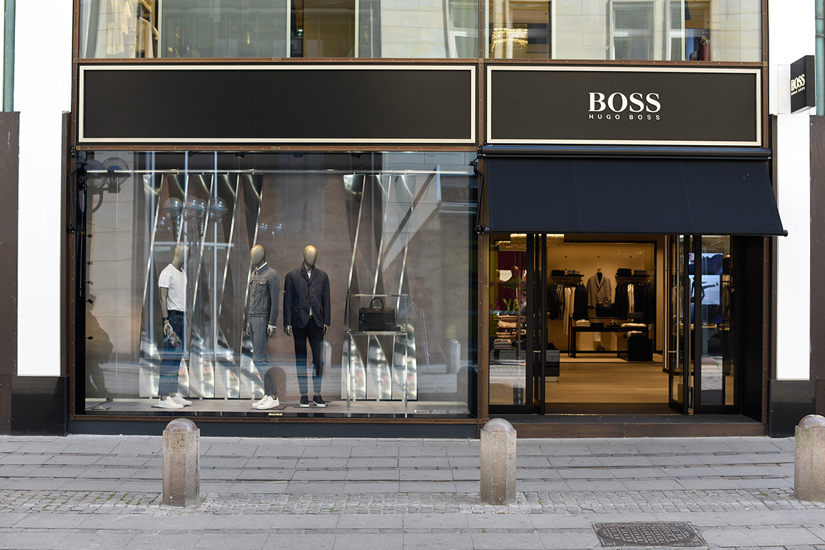 Hugo Boss – Shop window Germany and Austria | kubix
