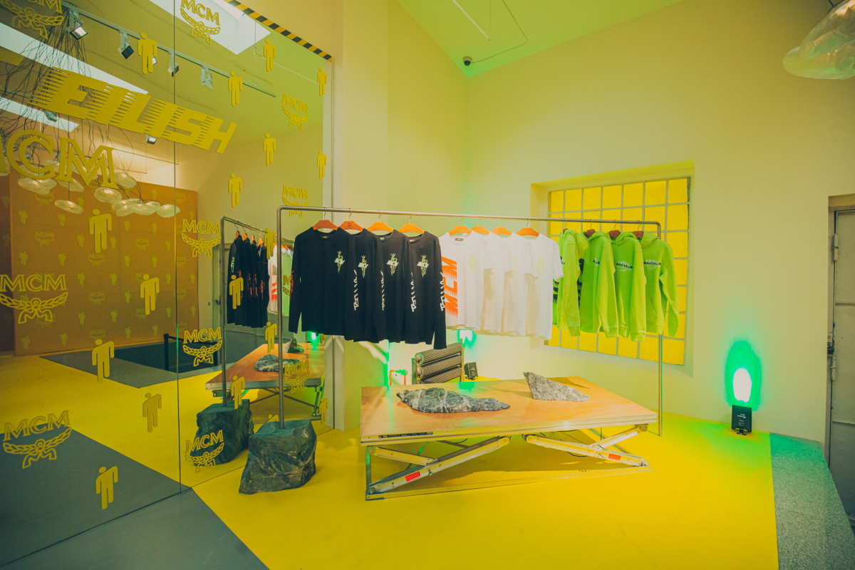 Billie Eilish MCM Pop Up Store kubix